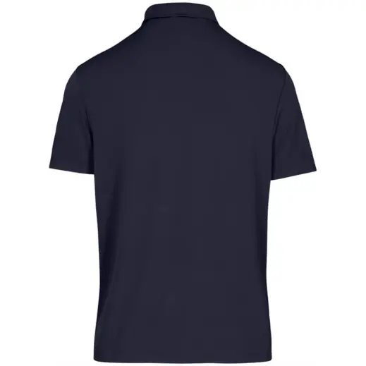 Mens Alex Varga Questana Seamless Golf Shirt Navy Back